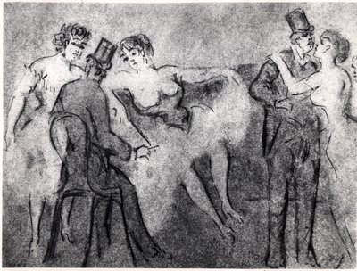 At the Brothel by Constantin Guys